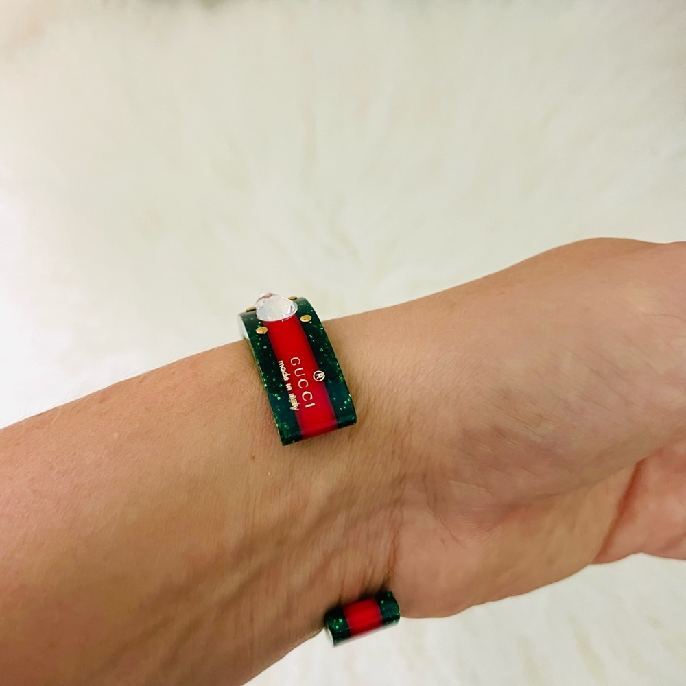 - New authentic Gucci bracelet. Made in Italy. Size 16 - Picture 7 of 9